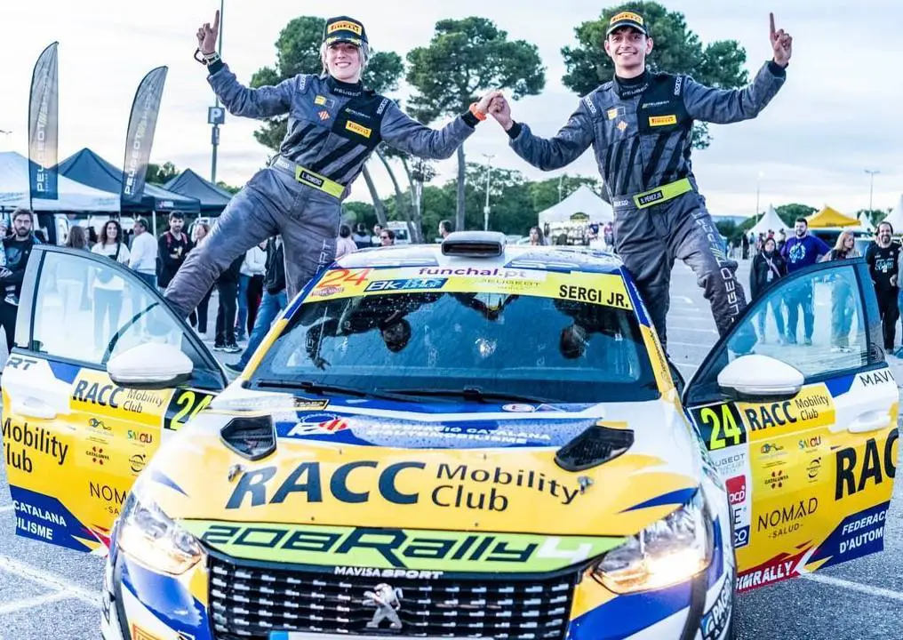 Sergi Pérez y Lorena Romero, campeones de la Peugeot Rally Cup Ibérica 2023